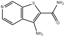 Thieno[2,3-c]pyridine-2-carboxamide, 3-amino- (9CI) Structure