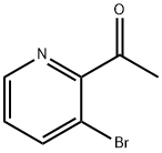 1-(3-브로모피리딘-2-일)에타논 구조식 이미지