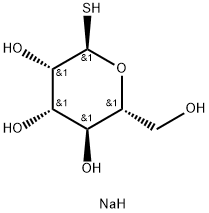 1-Thio-α-D-mannose Natriumsalz Structure