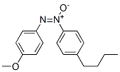 4-부틸-4'-메톡시아족시벤젠 구조식 이미지
