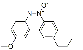 4-butyl-4'-methoxyazoxybenzene  Structure