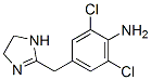 2-(4-amino-3,5-dichlorobenzyl)imidazoline Structure