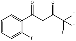 4,4,4-트리플루오로-1-(2-플루오로페닐)부탄-1,3-디온 구조식 이미지