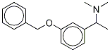 N-[1-(3'-벤질옥시페닐)에틸]-N,N-디메틸아민 구조식 이미지