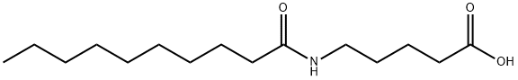 5-(DECANOYLAMINO)PENTANOIC ACID Structure