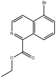 5-bromoisoquinoline-1-carboxylic acid 구조식 이미지