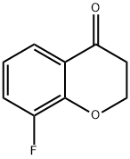 8-Fluoro-4-chromanone 구조식 이미지