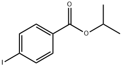 Benzoic acid, 4-iodo-, 1-Methylethyl ester Structure