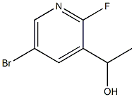 3-피리딘메탄올,5-broMo-2-플루오로-α-메틸- 구조식 이미지