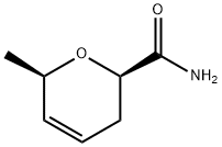 2H-Pyran-2-carboxamide,3,6-dihydro-6-methyl-,cis-(9CI) 구조식 이미지