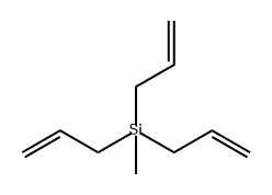 METHYLTRIALLYLSILANE 구조식 이미지