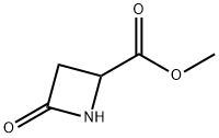 2-Azetidinecarboxylic acid, 4-oxo-, methyl ester (9CI) Structure