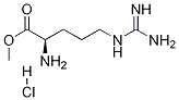 D-Arginine, Methyl ester, Monohydrochloride Structure