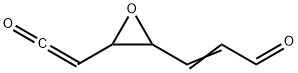 2-Propenal, 3-[3-(oxoethenyl)oxiranyl]- (9CI) Structure