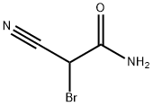 Acetamide, 2-bromo-2-cyano- 구조식 이미지