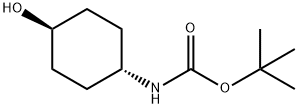 BOC-TRANS-4-AMINOCYCLOHEXANOL 구조식 이미지