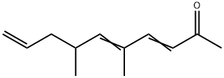 5,7-DIMETHYL-3,5,9-DECATRIEN-2-ONE, TECH ., 85 Structure