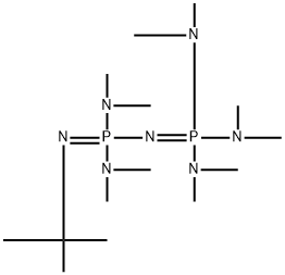 1-TERT-BUTYL-2,2,4,4,4-PENTAKIS(DIMETHYLAMINO)-2LAMBDA5,4LAMBDA5-CATENADI(PHOSPHAZENE) 구조식 이미지