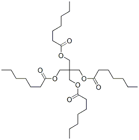 Heptanoic acid, ester with 2,2-bis(hydroxymethyl)-1,3-propanediol 구조식 이미지