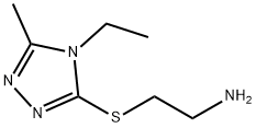 2-[(4-ethyl-5-methyl-4H-1,2,4-triazol-3-yl)thio]ethanamine(SALTDATA: 2HBr) 구조식 이미지