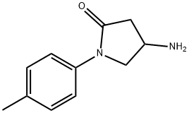 4-amino-1-(4-methylphenyl)pyrrolidin-2-one(SALTDATA: HCl) Structure