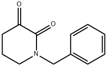 1-벤질-피페리딘-2,3-디온 구조식 이미지