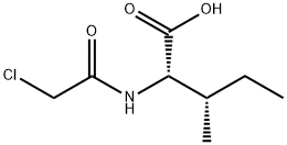 CHLOROACETYL-DL-ISOLEUCINE Structure