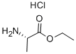 Ethyl L-alaninate hydrochloride Structure