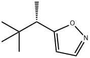 Изоксазол, 5- (1,2,2-триметилпропил) -, (S) - (9Cl) структурированное изображение