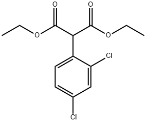 디에틸2,4-디클로로페닐말로네이트 구조식 이미지