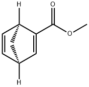 Bicyclo[2.2.1]hepta-2,5-diene-2-carboxylic acid, methyl ester, (1S,4R)- (9CI) Structure