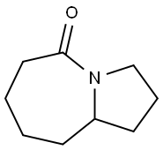 옥타하이드로-5H-피롤로[1,2-a]아제핀-5-온 구조식 이미지