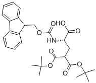 FMOC-GLA(OTBU)2-OH Structure