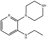 3-(Ethylamino)-2-(1-piperazinyl)pyridine Structure
