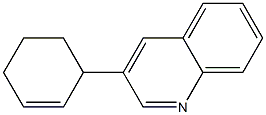 3-(2-Cyclohexenyl)quinoline 구조식 이미지