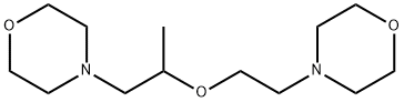 Morpholine, 4-2-1-methyl-2-(4-morpholinyl)ethoxyethyl- 구조식 이미지