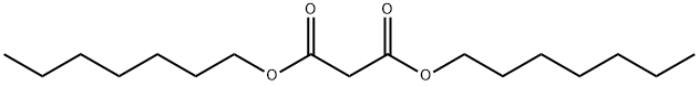 DI-N-HEPTYL MALONATE Structure