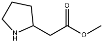 2-Pyrrolidineacetic acid Methyl ester Structure