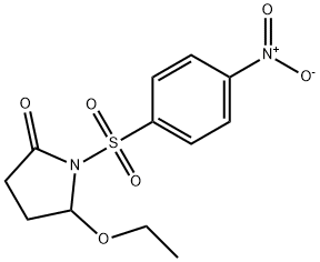 5-에톡시-1-(4-니트로페닐)술포닐-피롤리딘-2-온 구조식 이미지