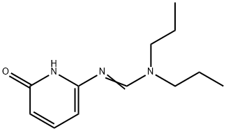 N-(2-pyridone-6-yl)-N',N'-di-n-propylformamidine Structure