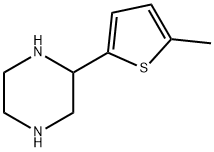 피페라진,2-(5-메틸-2-티에닐)-(9CI) 구조식 이미지