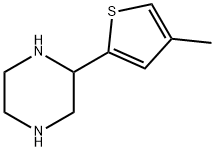 피페라진,2-(4-메틸-2-티에닐)-(9CI) 구조식 이미지