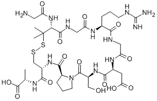 G-PEN-G-R-G-D-S-P-C-A Structure