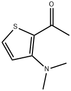 Ethanone, 1-[3-(dimethylamino)-2-thienyl]- (9CI) Structure