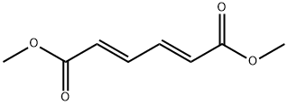(1E,3E)-1,3-Butadiene-1,4-dicarboxylic acid dimethyl ester Structure