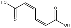 CIS CIS-MUCONIC ACID 구조식 이미지