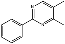 Pyrimidine, 4,5-dimethyl-2-phenyl- (9CI) Structure