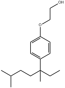 4-(3’,6’-Dimethyl-3’-heptyl)phenol Monoethoxylate 구조식 이미지