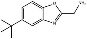 1-(5-tert-butyl-1,3-benzoxazol-2-yl)methanamine(SALTDATA: HCl) Structure