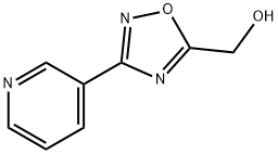 (3-pyridin-3-yl-1,2,4-oxadiazol-5-yl)methanol Structure